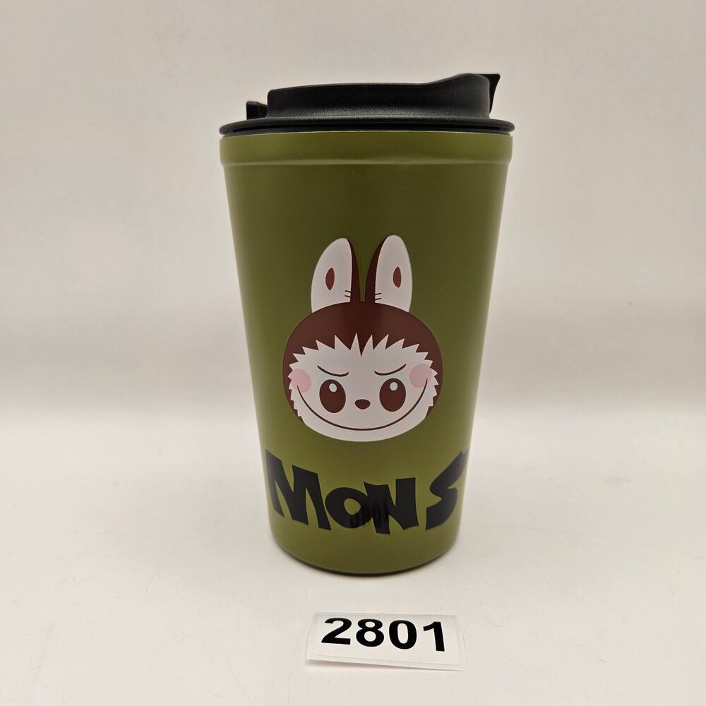 LABUBU THE MONSTER COFFEE SHOP POP MART COFFEE CUP NWOB